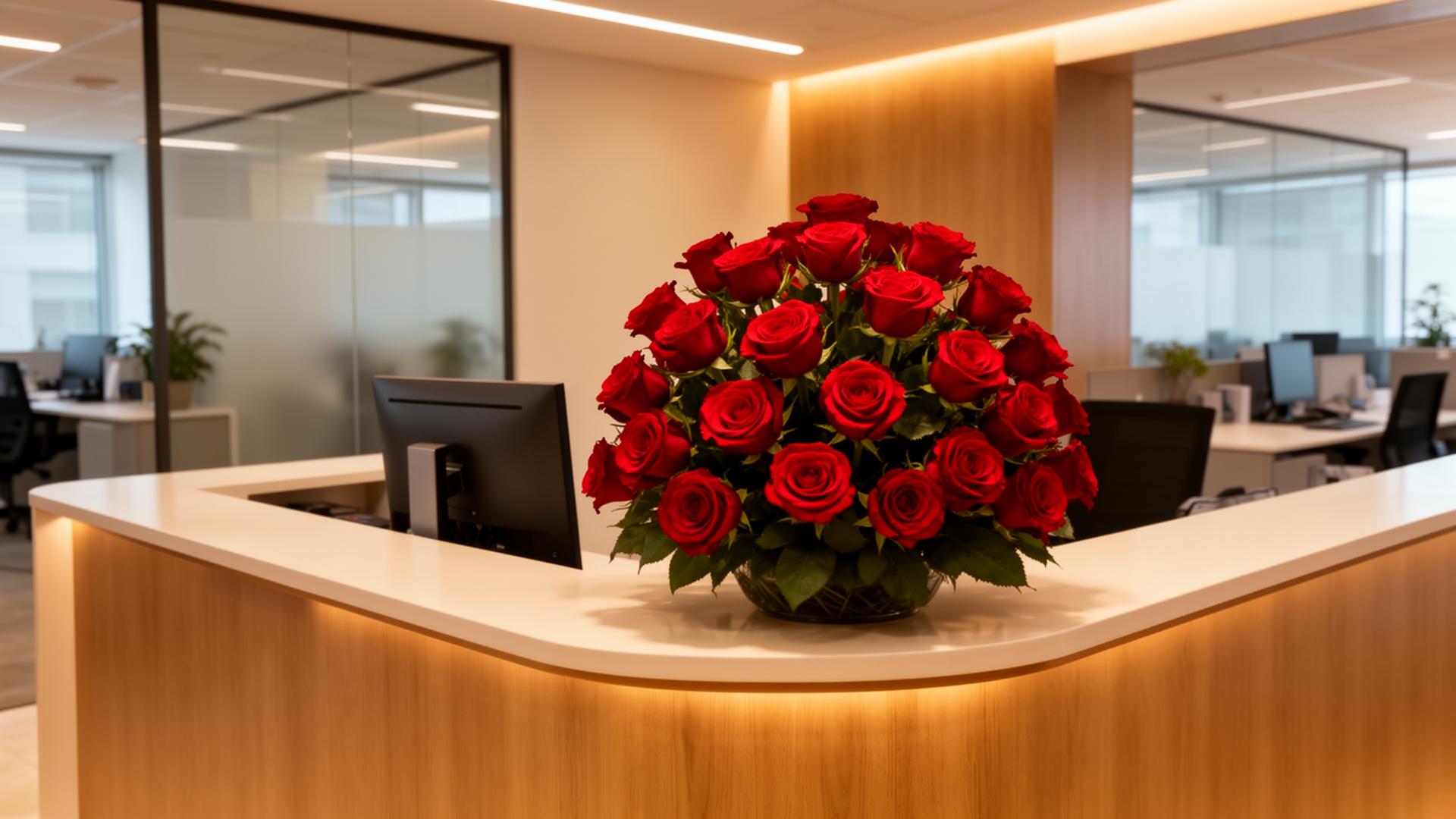 Roses per Sant Jordi per a Empreses i Oficines: Comandes Corporatives