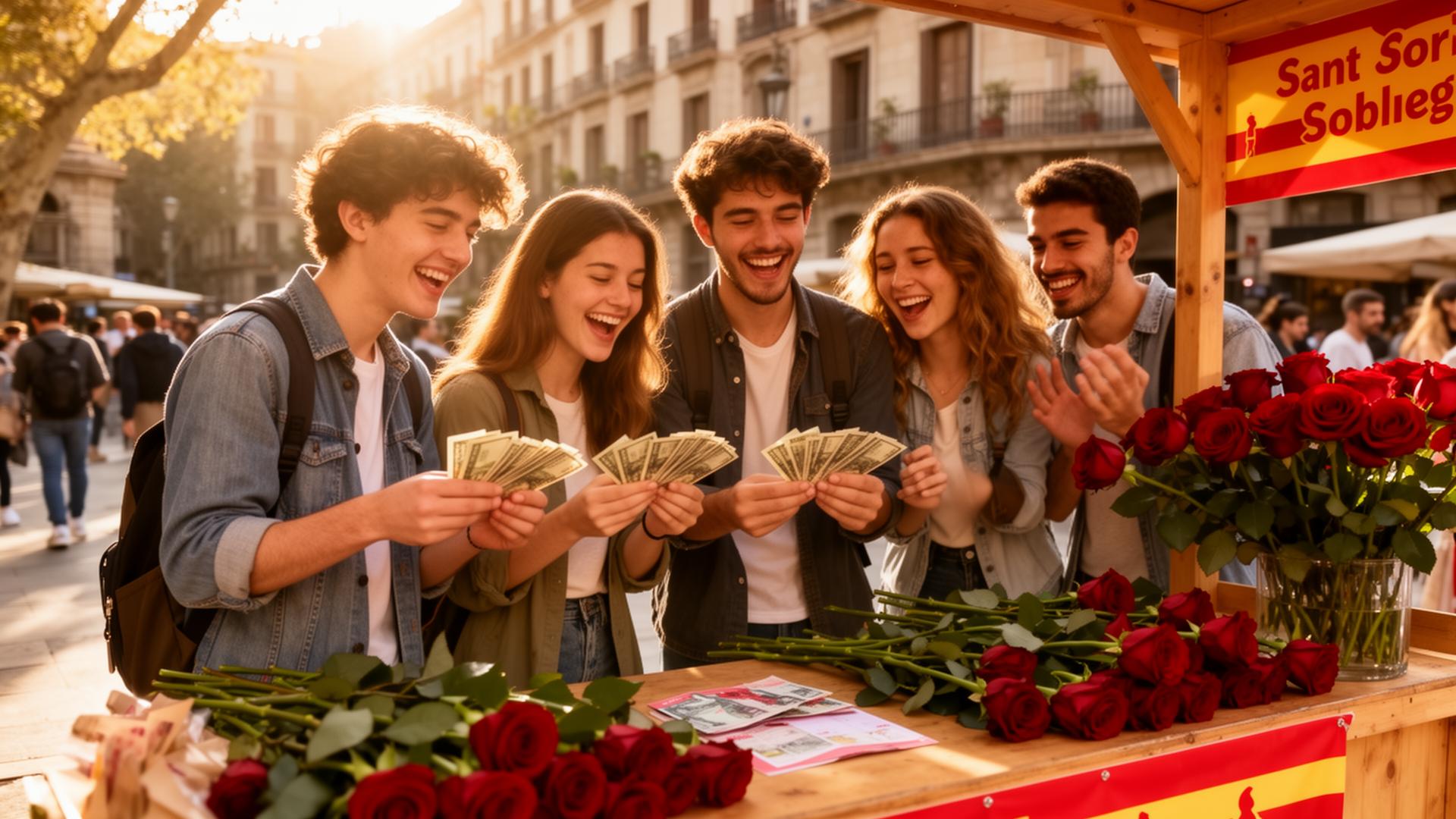 Com Guanyar +500€ en un Dia Venent Roses per Sant Jordi
