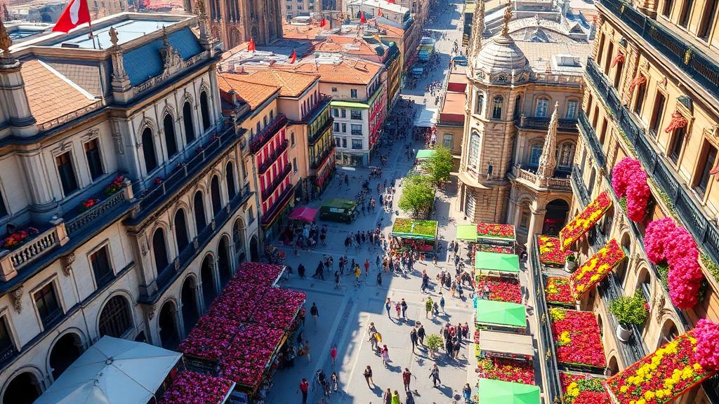 Les millors ubicacions per vendre roses a Barcelona